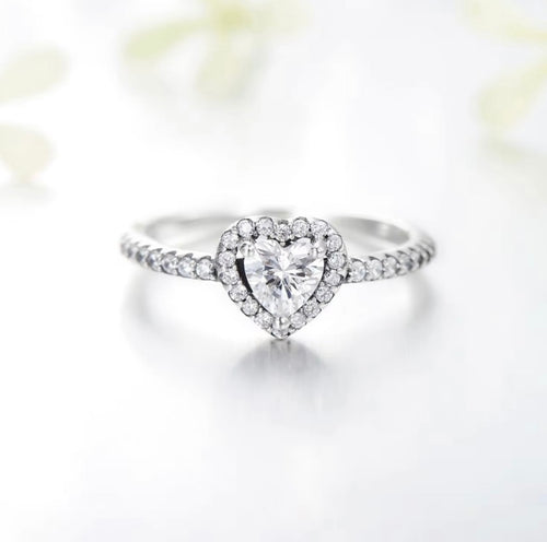 925 Silver Heart Ring