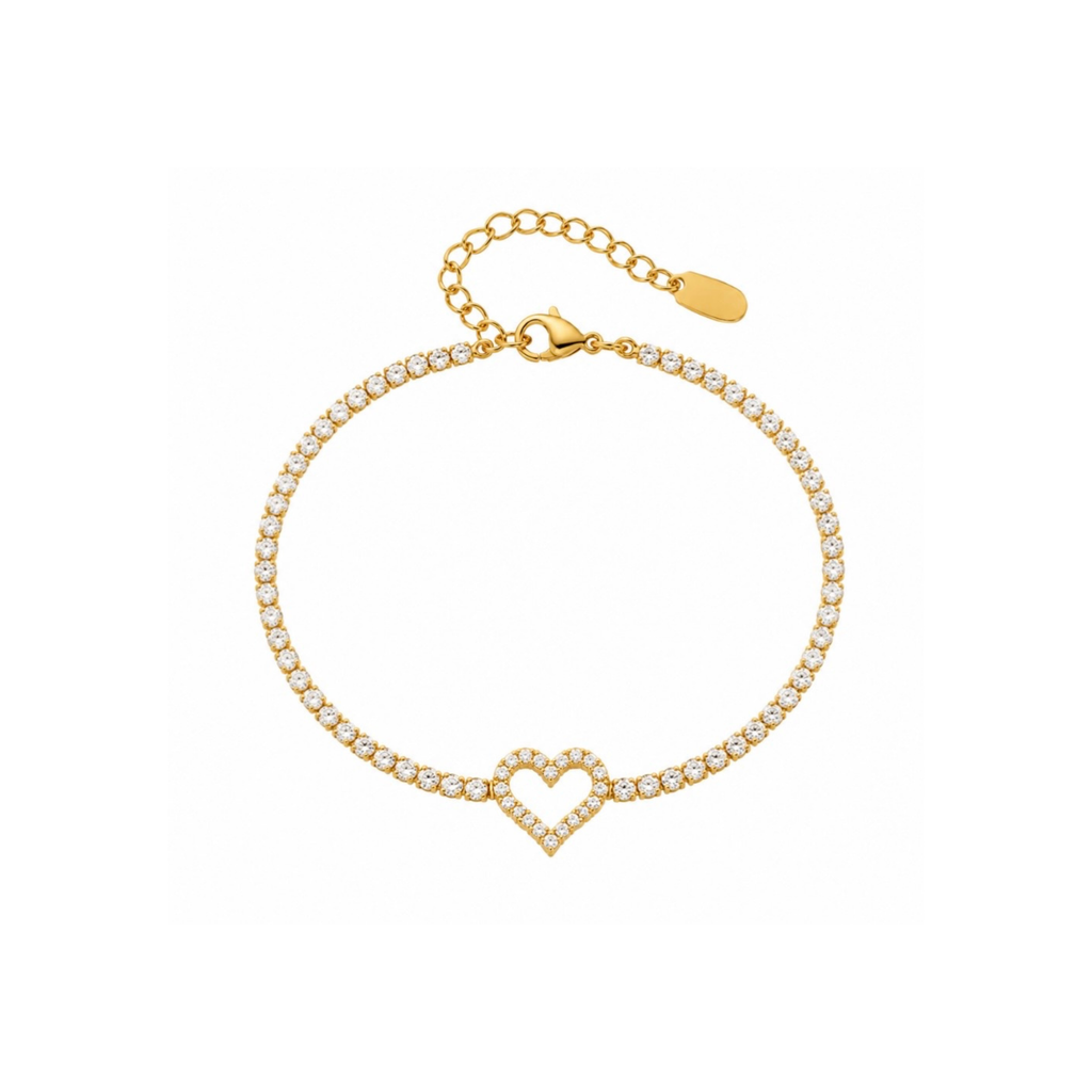 Belle Heart Bracelet